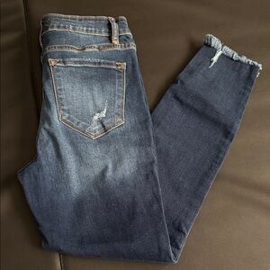 Stylish Kancan Distressed Blue Jeans